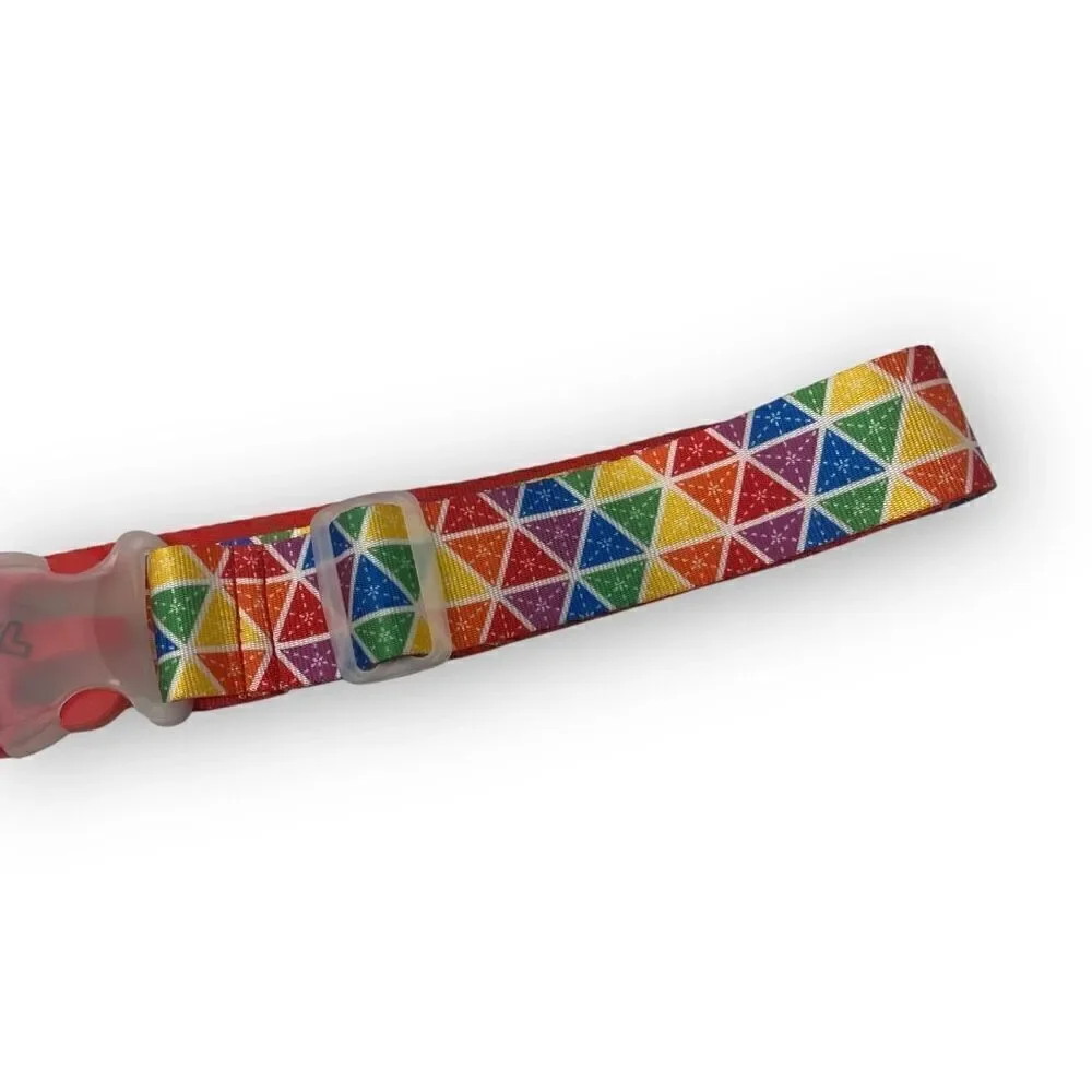 Travelon Luggage Strap 12132 Rainbow Print Preowned